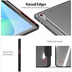 Θήκη Samsung Galaxy Tab S10 FE+ 13.1 DUX DUCIS Toby Series Tri-Fold με ειδική θέση για πενάκι και διάφανη ενισχυμένη πλάτη μαύρο - Image 5