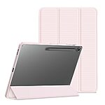 Θήκη Samsung Galaxy Tab S10 FE+ 13.1 DUX DUCIS Toby Series Tri-Fold με ειδική θέση για πενάκι και διάφανη ενισχυμένη πλάτη ροζ - Image 2