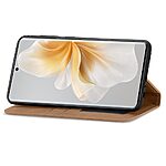 Θήκη TCL 50 NxtPaper 5G / 50 PRO NxtPaper 5G Mad Mask Leather Wallet Case V6 με βάση στήριξης, υποδοχές καρτών και εσωτερικό μαγνητικό κούμπωμα Flip Wallet από συνθετικό δέρμα καφέ - Image 3