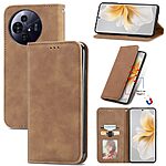 Θήκη TCL 50 NxtPaper 5G / 50 PRO NxtPaper 5G Mad Mask Leather Wallet Case V6 με βάση στήριξης, υποδοχές καρτών και εσωτερικό μαγνητικό κούμπωμα Flip Wallet από συνθετικό δέρμα καφέ - Image 5