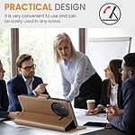 Θήκη Xiaomi Poco F7 Pro 5G CASEME 023 Series Πορτοφόλι με βάση στήριξης, υποδοχές καρτών και μαγνητικό κούμπωμα από συνθετικό δέρμα και TPU καφέ - Image 3