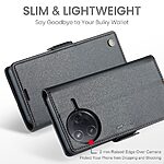 Θήκη Xiaomi Poco F7 Pro 5G CASEME 023 Series Πορτοφόλι με βάση στήριξης, υποδοχές καρτών και μαγνητικό κούμπωμα από συνθετικό δέρμα και TPU μαύρο - Image 5