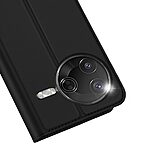 Θήκη Xiaomi Poco F7 Pro 5G DUX DUCIS Skin Pro Series με βάση στήριξης, υποδοχή καρτών και μαγνητικό κούμπωμα Flip Wallet από συνθετικό δέρμα και TPU μαύρο - Image 3
