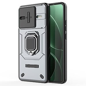 Kickstand και Βάση στήριξης από σκλήρό Premium TPU γκρι