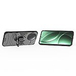 Θήκη Xiaomi Poco F7 Pro 5G Mad Mask Πλάτη Thin Armor με Μαγνητικό δαχτυλίδι και Βάση στήριξης TPU μαύρο - Image 2