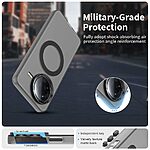 Θήκη Xiaomi Poco F7 Pro 5G Mad Mask Candy Series Sockproof συμβατό με MagSafe φορτιστή Transparent Πλάτη TPU μαύρο - Image 3