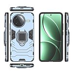 Θήκη Xiaomi Poco F7 Pro 5G Mad Mask Πλάτη Thin Armor με Μαγνητικό δαχτυλίδι και Βάση στήριξης TPU μπλε - Image 4