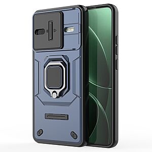 Kickstand και Βάση στήριξης από σκλήρό Premium TPU μπλε
