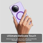 Θήκη Xiaomi Poco F7 Pro 5G Mad Mask Candy Series Sockproof συμβατό με MagSafe φορτιστή Transparent Πλάτη TPU μωβ - Image 2