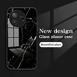Θήκη Xiaomi Poco F7 Pro 5G OEM σχέδιο Marble με Πλάτη Tempered Glass TPU λευκό - Image 2
