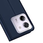 Θήκη Xiaomi Poco M7 Pro 5G DUX DUCIS Skin Pro Series με βάση στήριξης, υποδοχή καρτών και μαγνητικό κούμπωμα Flip Wallet από συνθετικό δέρμα και TPU μπλε - Image 3