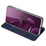 Θήκη Xiaomi Poco M7 Pro 5G DUX DUCIS Skin Pro Series με βάση στήριξης, υποδοχή καρτών και μαγνητικό κούμπωμα Flip Wallet από συνθετικό δέρμα και TPU μπλε - Image 5