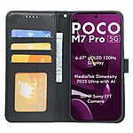 υποδοχές καρτών και μαγνητικό κούμπωμα μαύρο