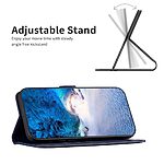 Θήκη Xiaomi Redmi A5 4G (171.7 x 77.8 x 8.3 mm) / Poco C71 BINFEN COLOR Leather Wallet series 12 με βάση στήριξης, υποδοχές καρτών και μαγνητικό κούμπωμα μπλε - Image 3