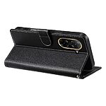 Θήκη Xiaomi Redmi A5 4G (171.7 x 77.8 x 8.3 mm) / Poco C71 Mad Mask Leather Wallet Case Protector με βάση στήριξης, υποδοχές καρτών και μαγνητικό κούμπωμα Flip Wallet από συνθετικό δέρμα μαύρο - Image 3