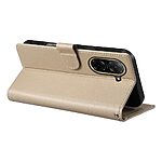 Θήκη Xiaomi Redmi A5 4G (171.7 x 77.8 x 8.3 mm) / Poco C71 Mad Mask Leather Wallet Case Protector με βάση στήριξης, υποδοχές καρτών και μαγνητικό κούμπωμα Flip Wallet από συνθετικό δέρμα μπεζ - Image 3