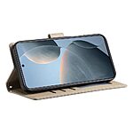 Θήκη Xiaomi Redmi A5 4G (171.7 x 77.8 x 8.3 mm) / Poco C71 Mad Mask Leather Wallet Case Protector με βάση στήριξης, υποδοχές καρτών και μαγνητικό κούμπωμα Flip Wallet από συνθετικό δέρμα μπεζ - Image 4