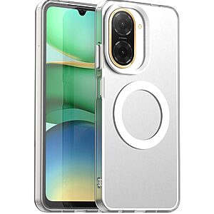 Θήκη Xiaomi Redmi A5 4G / Poco C71 Mad Mask Candy Series Sockproof συμβατό με MagSafe φορτιστή Transparent Πλάτη TPU