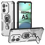Θήκη Xiaomi Redmi A5 4G / Poco C71 Mad Mask Πλάτη Armor V14 με Μαγνητικό δαχτυλίδι και Βάση στήριξης TPU γκρι