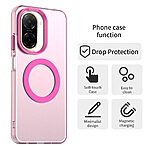 Θήκη Xiaomi Redmi A5 4G (171.7 x 77.8 x 8.3 mm) / Poco C71 Mad Mask Candy Series Sockproof συμβατό με MagSafe φορτιστή Transparent Πλάτη TPU ροζ - Image 3