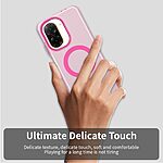 Θήκη Xiaomi Redmi A5 4G (171.7 x 77.8 x 8.3 mm) / Poco C71 Mad Mask Candy Series Sockproof συμβατό με MagSafe φορτιστή Transparent Πλάτη TPU ροζ - Image 5