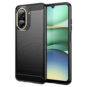 Θήκη Xiaomi Redmi A5 4G / Poco C71 Mad Mask Brushed TPU Carbon Πλάτη μαύρο