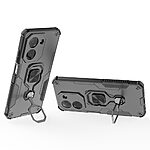 Θήκη Xiaomi Redmi A5 4G (171.7 x 77.8 x 8.3 mm) / Poco C71 Mad Mask Πλάτη Armor V14 με Μαγνητικό δαχτυλίδι και Βάση στήριξης TPU μαύρο - Image 2