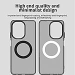 Θήκη Xiaomi Redmi A5 4G (171.7 x 77.8 x 8.3 mm) / Poco C71 Mad Mask Candy Series Sockproof συμβατό με MagSafe φορτιστή Transparent Πλάτη TPU μαύρο - Image 2