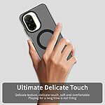 Θήκη Xiaomi Redmi A5 4G (171.7 x 77.8 x 8.3 mm) / Poco C71 Mad Mask Candy Series Sockproof συμβατό με MagSafe φορτιστή Transparent Πλάτη TPU μαύρο - Image 5