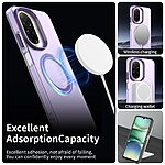 Θήκη Xiaomi Redmi A5 4G (171.7 x 77.8 x 8.3 mm) / Poco C71 Mad Mask Candy Series Sockproof συμβατό με MagSafe φορτιστή Transparent Πλάτη TPU μωβ - Image 4