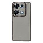 Θήκη Xiaomi Redmi Note 14S Mad Mask Electroplating Series Thin Frame V2 Πλάτη από Premium TPU με μεταλιζέ περίβλημα μαύρο