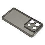 Θήκη Xiaomi Redmi Note 14S Mad Mask Electroplating Series Thin Frame V2 Πλάτη από Premium TPU με μεταλιζέ περίβλημα μαύρο - Image 4