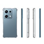 Θήκη Xiaomi Redmi Note 14S OEM Silicone Sockproof V10 Anti-Slip Transparent Πλάτη με ενισχυμένες γωνίες TPU - Image 5
