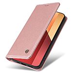 Θήκη Xiaomi Redmi Note 14S YIKATU Folio Series με βάση στήριξης, υποδοχή καρτών και μαγνητικό κούμπωμα Flip Wallet από συνθετικό δέρμα και TPU ροζ χρυσό - Image 5