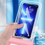 Αδιάβροχη Θήκη Κινητού IPX8 (30μ) με Touch Screen (έως 7") - Ροζ - Image 2