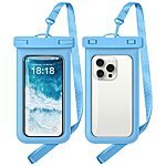 Universal Αδιάβροχη Θήκη Κινητού IPX8 (30m) για Συσκευές έως 7.0'' - Μπλε