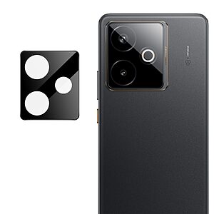 Αντιχαρακτικό γυαλί κάμερας IMAK για Realme GT 7 5G / GT 7T 5G Camera lens Tempered Glass 9H – 0.15mm Black Version