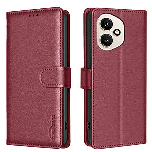 Θήκη Honor 400 5G BINFEN COLOR Leather Wallet series 12 με βάση στήριξης