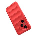 Θήκη Honor 400 Pro 5G Mad Mask Rugged Armor από σκληρό Premium TPU κόκκινο - Image 3