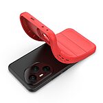 Θήκη Honor 400 Pro 5G Mad Mask Rugged Armor από σκληρό Premium TPU κόκκινο - Image 5