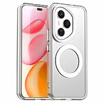 Θήκη Honor 400 Pro 5G Mad Mask Anti-Slip Sockproof συμβατό με MagSafe φορτιστή Transparent Πλάτη TPU λευκό