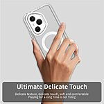 Θήκη Honor 400 Pro 5G Mad Mask Anti-Slip Sockproof συμβατό με MagSafe φορτιστή Transparent Πλάτη TPU λευκό - Image 4