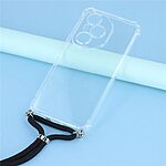 Θήκη Honor 400 Pro 5G OEM Silicone Sockproof Transparent πλάτη με κορδόνι από αντικραδασμικό TPU - Image 3