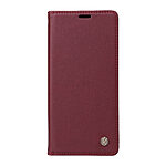 Θήκη Honor 400 Pro 5G YIKATU Folio Series με βάση στήριξης, υποδοχή καρτών και μαγνητικό κούμπωμα Flip Wallet από συνθετικό δέρμα και TPU μπορντό / κόκκινο - Image 5