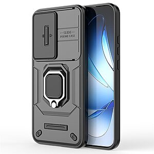 Kickstand και Βάση στήριξης από σκλήρό Premium TPU μαύρο