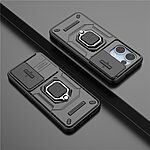 Θήκη Oppo Reno13 5G Mad Mask Camshield Armor Guard v3 Πλάτη με προστασία για την κάμερα, Kickstand και Βάση στήριξης από σκλήρό Premium TPU μαύρο - Image 5