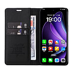Θήκη Oppo Reno13 5G YIKATU Folio Series με βάση στήριξης, υποδοχή καρτών και μαγνητικό κούμπωμα Flip Wallet από συνθετικό δέρμα και TPU μαύρο - Image 4