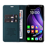 Θήκη Oppo Reno13 5G YIKATU Folio Series με βάση στήριξης, υποδοχή καρτών και μαγνητικό κούμπωμα Flip Wallet από συνθετικό δέρμα και TPU πράσινο - Image 4