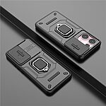 Θήκη Oppo Reno13 Pro 5G Mad Mask Camshield Armor Guard v3 Πλάτη με προστασία για την κάμερα, Kickstand και Βάση στήριξης από σκλήρό Premium TPU μαύρο - Image 5