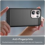 Θήκη Oppo Reno13 Pro 5G Mad Mask Brushed TPU Carbon Πλάτη μαύρο - Image 5